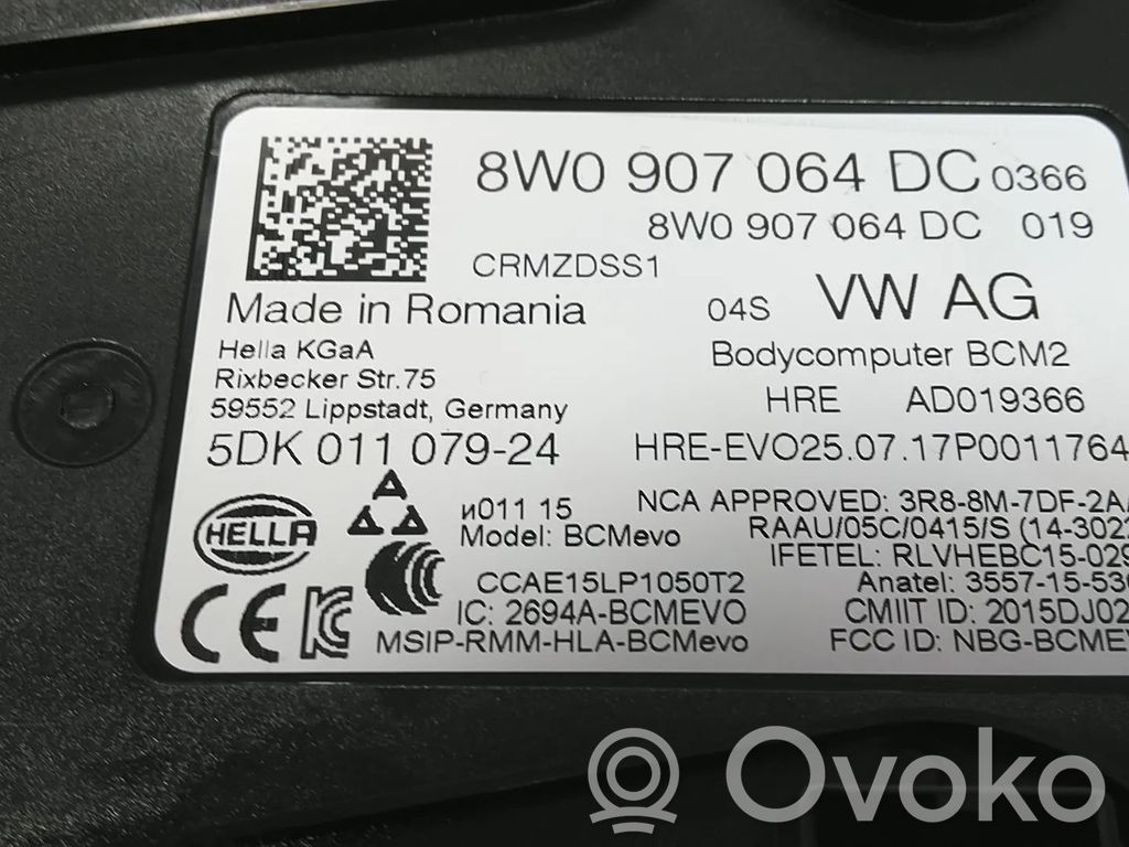 Audi A5 Moduł / Sterownik BSM 