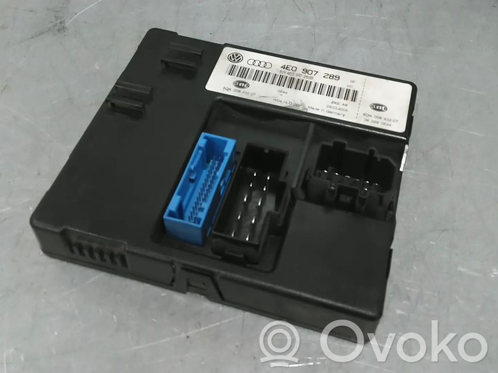 BSM Control unit   4E0907289,4E0907289D,4E0910289,4E0910289A,4E0910289B,4E0910289D,BHT