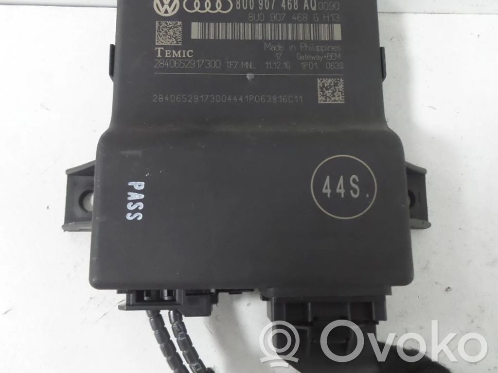 Autres unités de commande / modules   8U0907468AQ,8U0907468AA,8U0907468AG,8U0907468AS,8U0907468BA,8U0907468G,8U0907468L,8X0907468A,CHZ,CHZB,CHZBCHZ