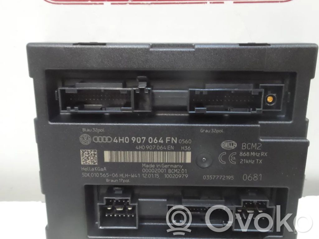 Audi A6 S6 C7 4G Moduł / Sterownik BSM 