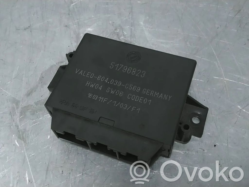 Fiat 500 Parking PDC control unit/module 