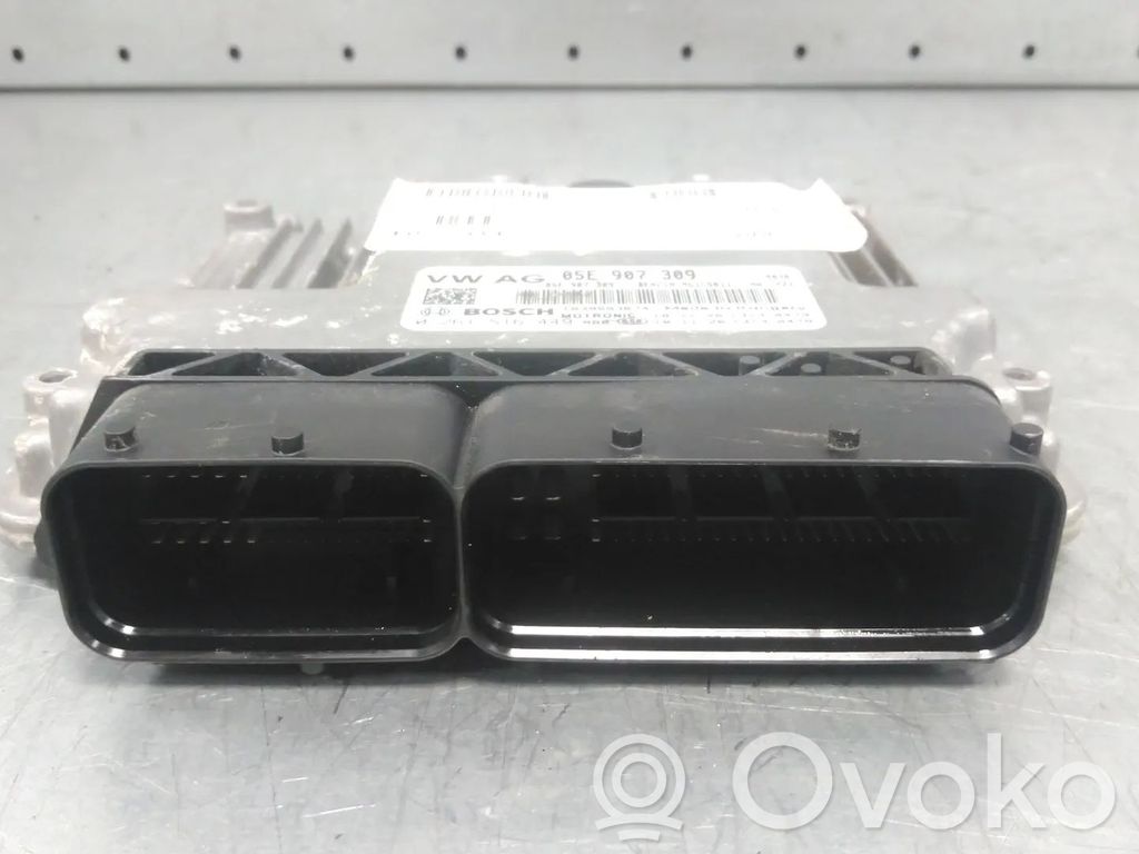 Engine control unit/module   05E907309,0261S16449,05E906018A,05E906018R2GA,DADA
