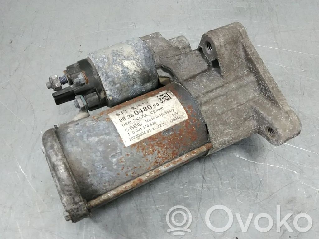 Peugeot Boxer Starteris 