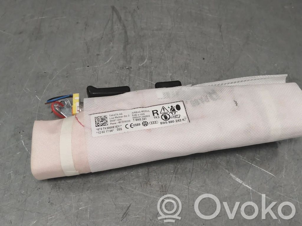 Audi A4 S4 B9 Poduszka powietrzna Airbag fotela 