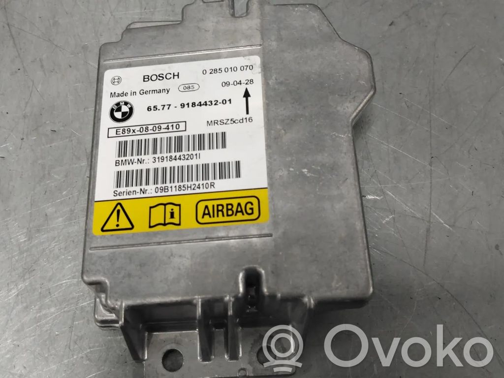 Airbag control unit/module   9184432,65776977427,65779110258,65779122500,65779134280,65779166057,65779184432,6977427,9110258,9122500,9134280,9166057