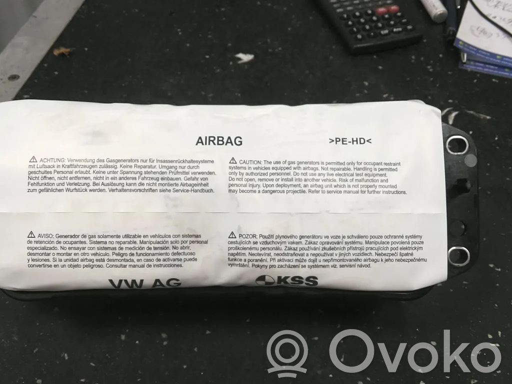 Volkswagen Transporter - Caravelle T6 Poduszka powietrzna Airbag pasażera 