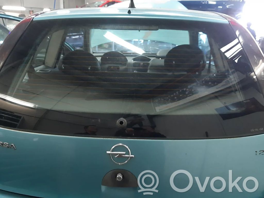 Opel Corsa C Задняя крышка (багажника) 