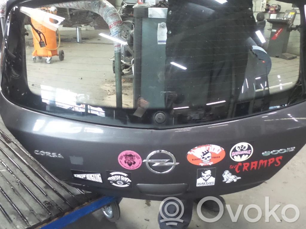 Opel Corsa D Tailgate/trunk/boot lid 