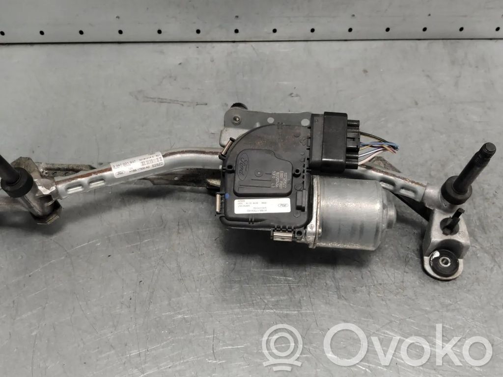 Ford Fiesta Mechanizm i silniczek wycieraczek szyby przedniej / czołowej 