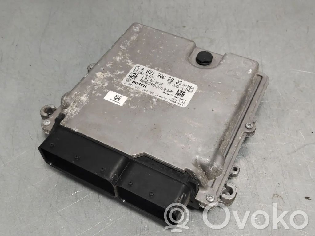 Mercedes-Benz V Class W447 Unitate/modul de control motor 