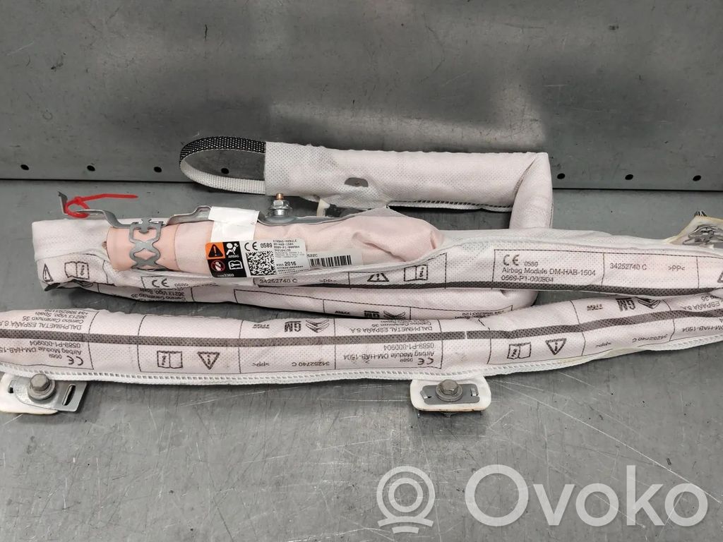 Opel Crossland X Kurtyna airbag 
