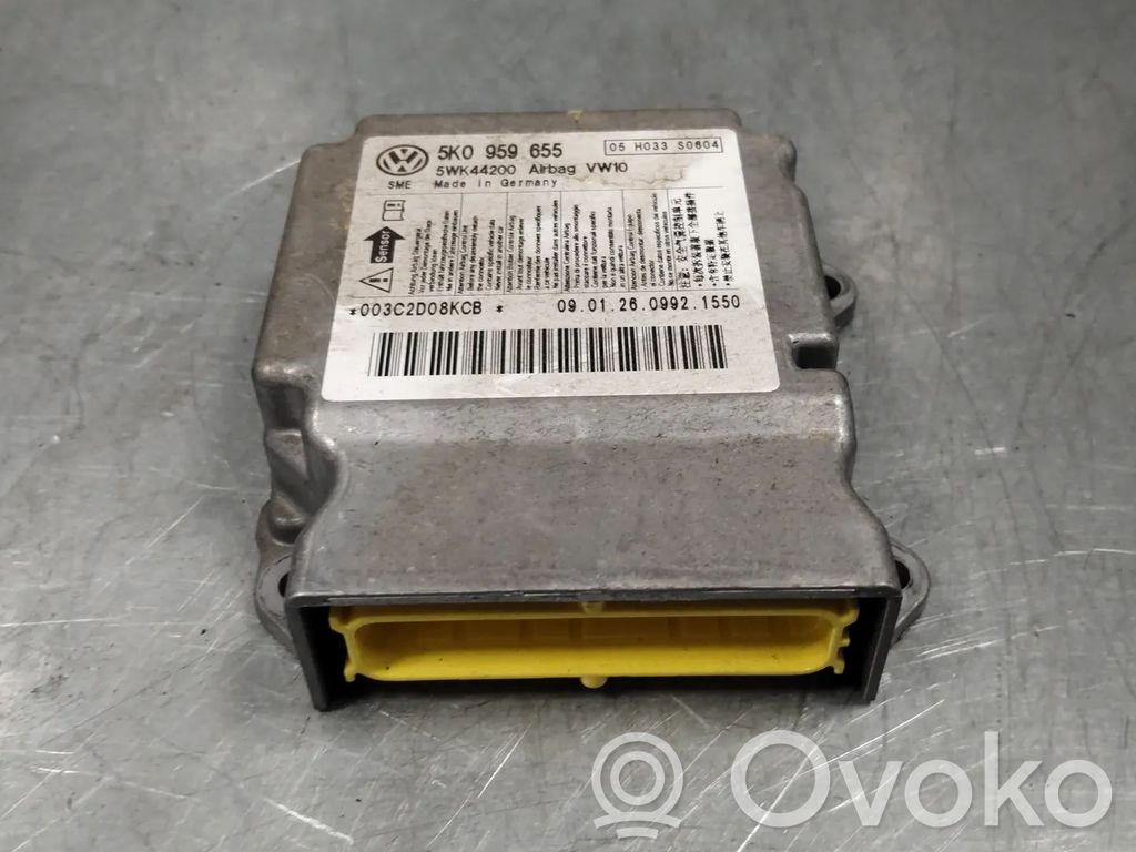 Volkswagen Golf VI Unitate/modul de comandă airbaguri 