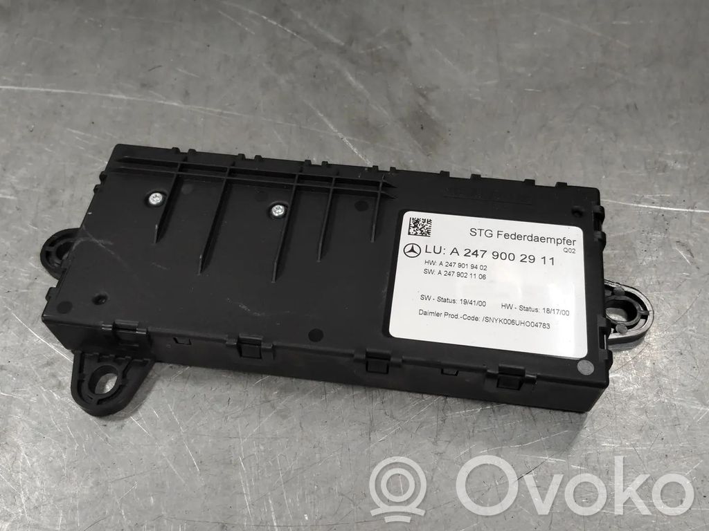 Mercedes-Benz B W247 Unidad de control/módulo de la suspensión 