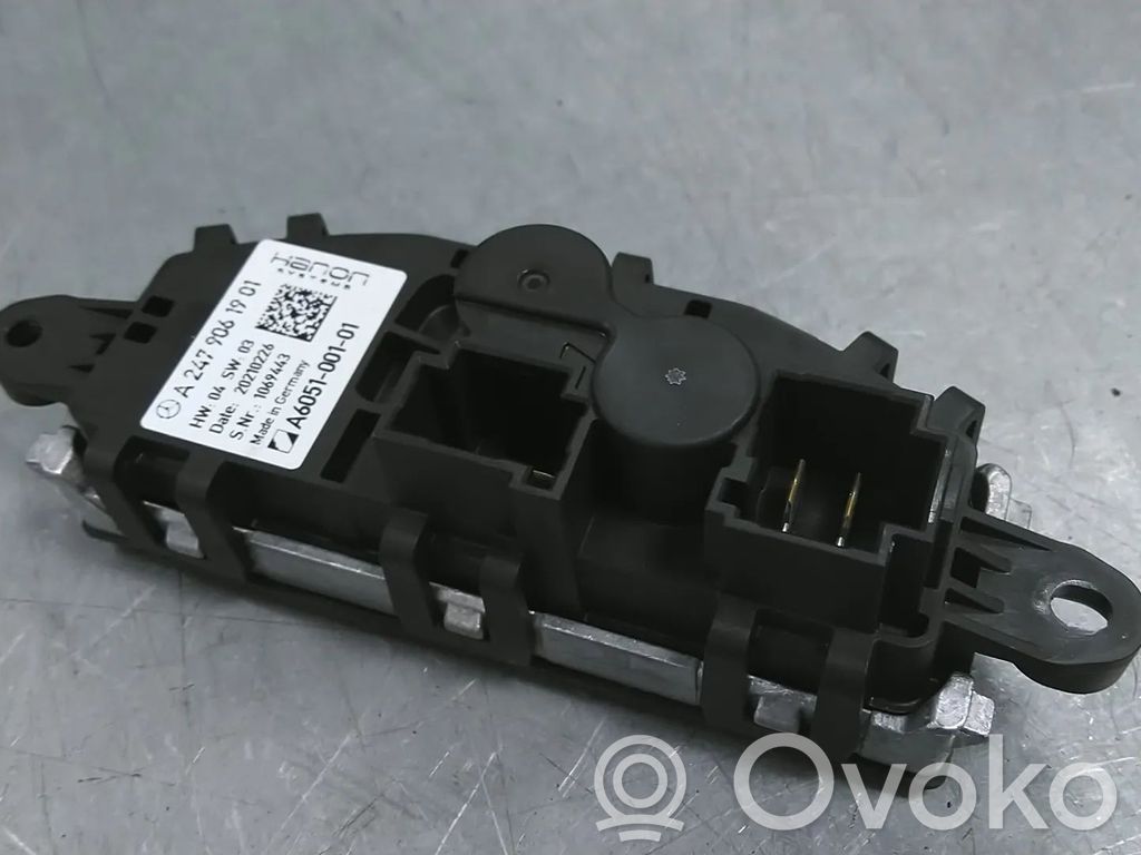 Mercedes-Benz CLA C118 X118 Motor aerotermă/rezistor ventilator 