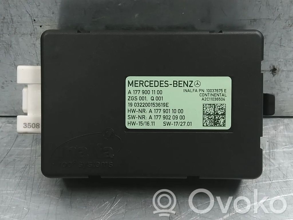 Mercedes-Benz CLA C118 X118 Altre centraline/moduli 