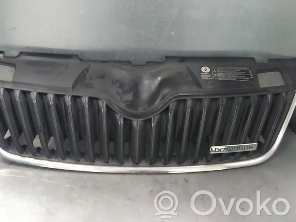 Skoda Fabia Mk2 (5J) Oberes Gitter vorne 