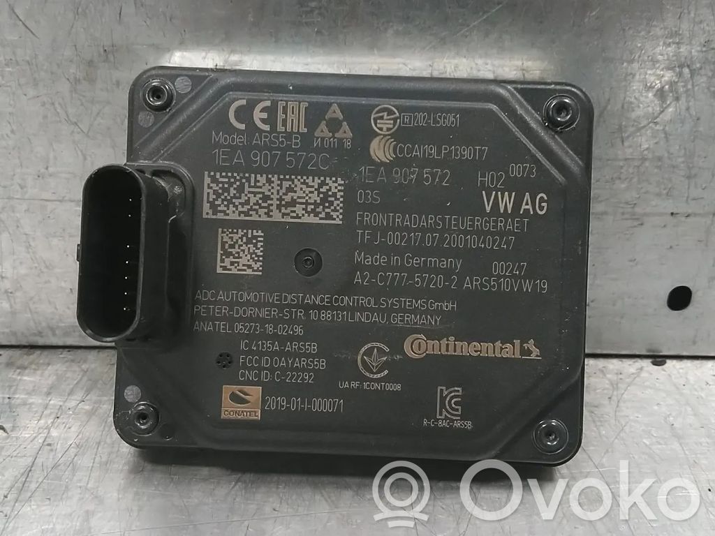 Unité de commande / module de régulateur de vitesse   1EA907572C,1EA907572H