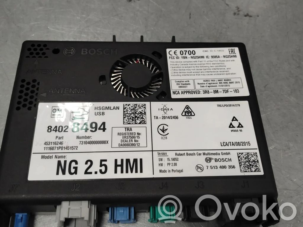 Vauxhall Astra K Alte unități/module de control 