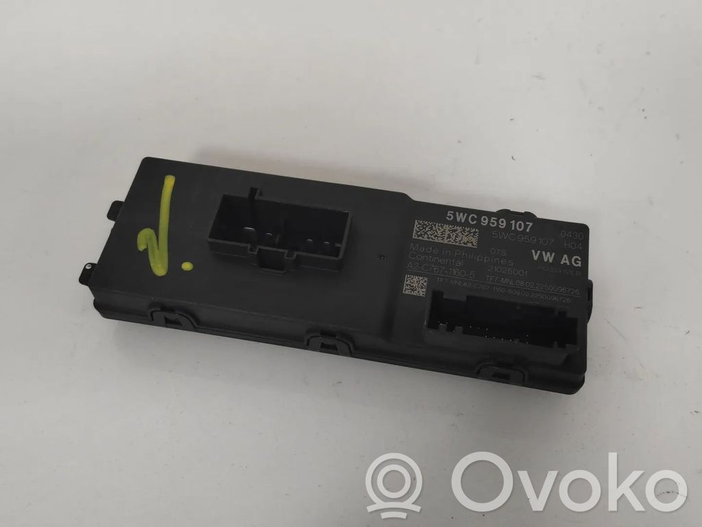Unité de commande / module de hayon   5WC959107,5WC959107A