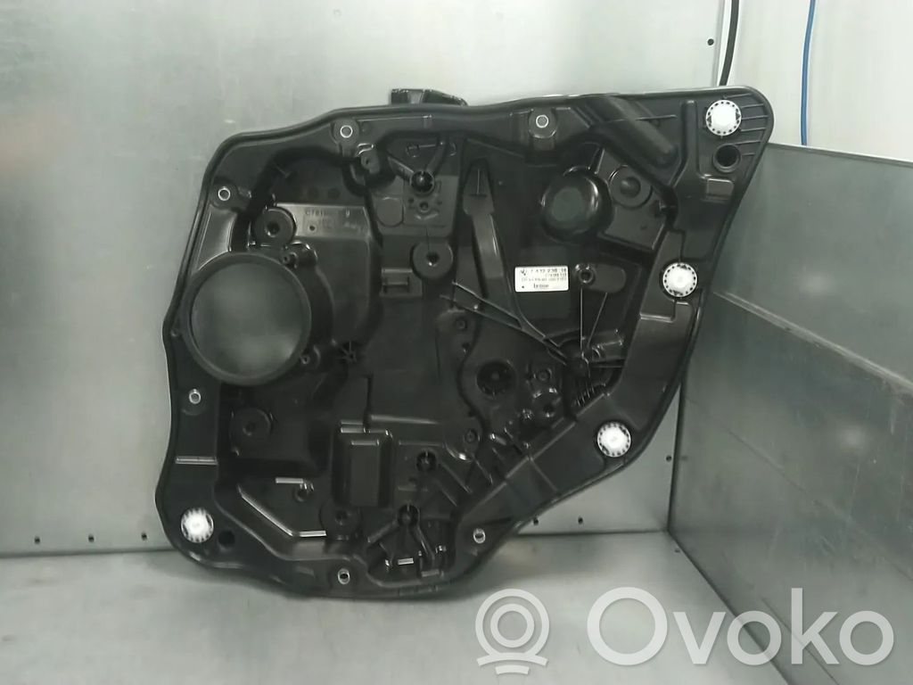 BMW 3 G20 G21 Mechanizm podnoszenia szyby tylnej bez silnika 