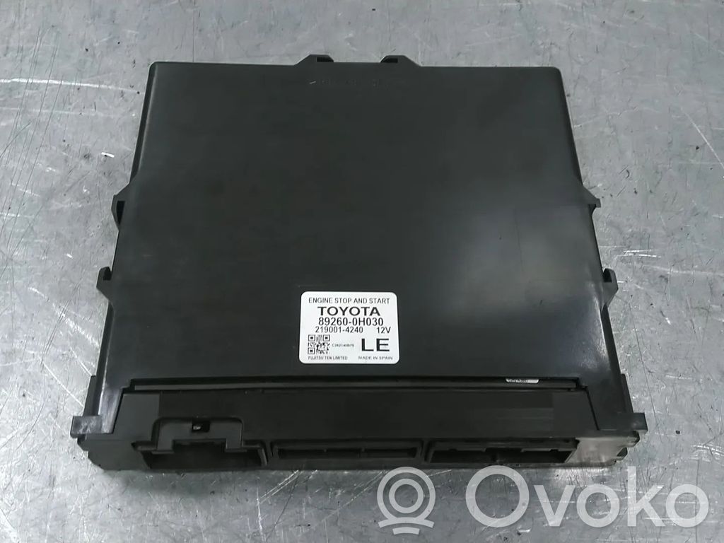 Peugeot 108 Other control units/modules 