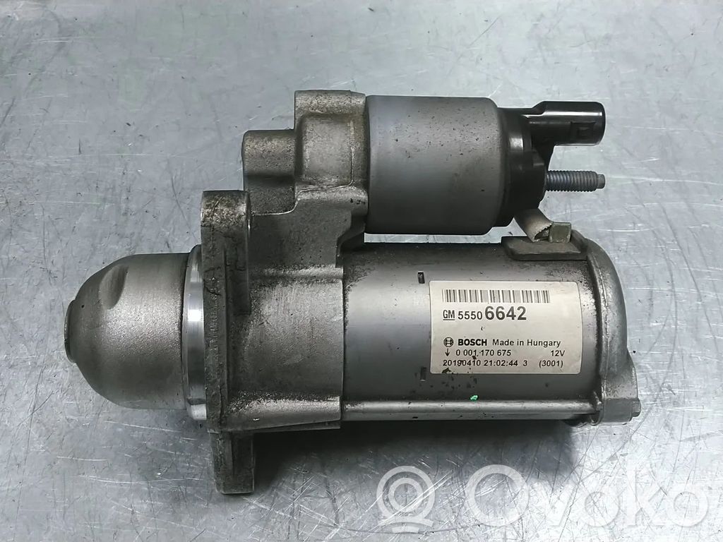 Vauxhall Astra K Starteris 
