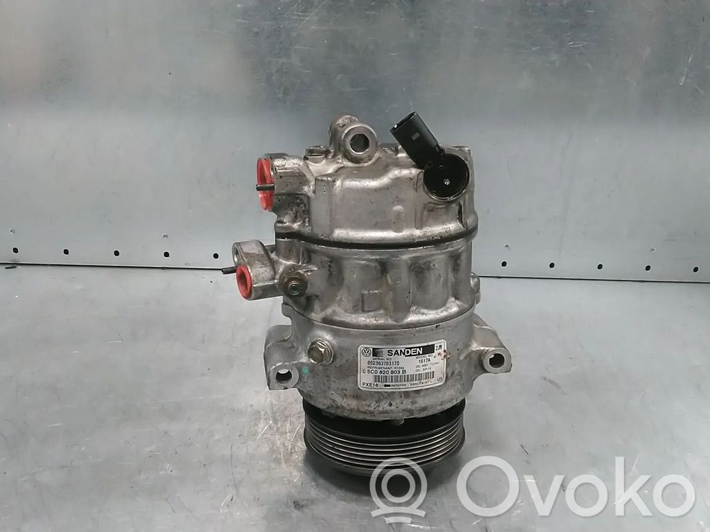 Volkswagen Golf VI Kompresor / Sprężarka klimatyzacji A/C 