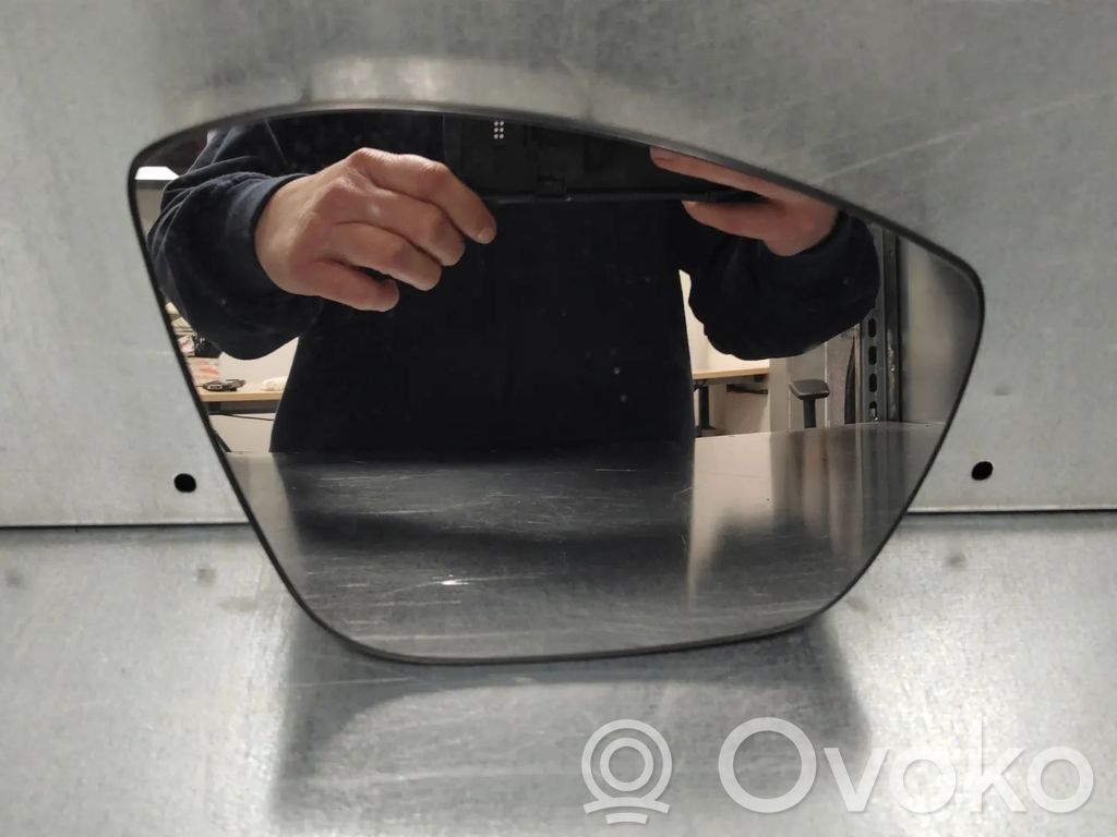 Opel Corsa F Verre de rétroviseur latéral