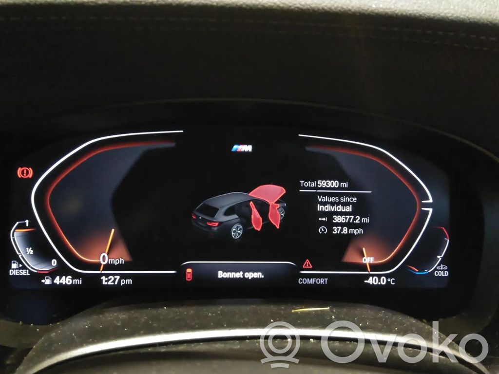 BMW 5 G30 G31 G38 Monitor / wyświetlacz / ekran 