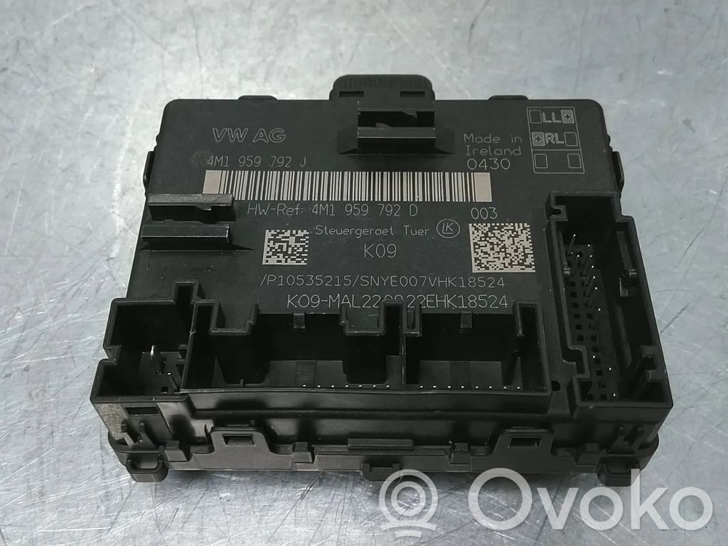 Audi A8 S8 D5 Door control unit/module 