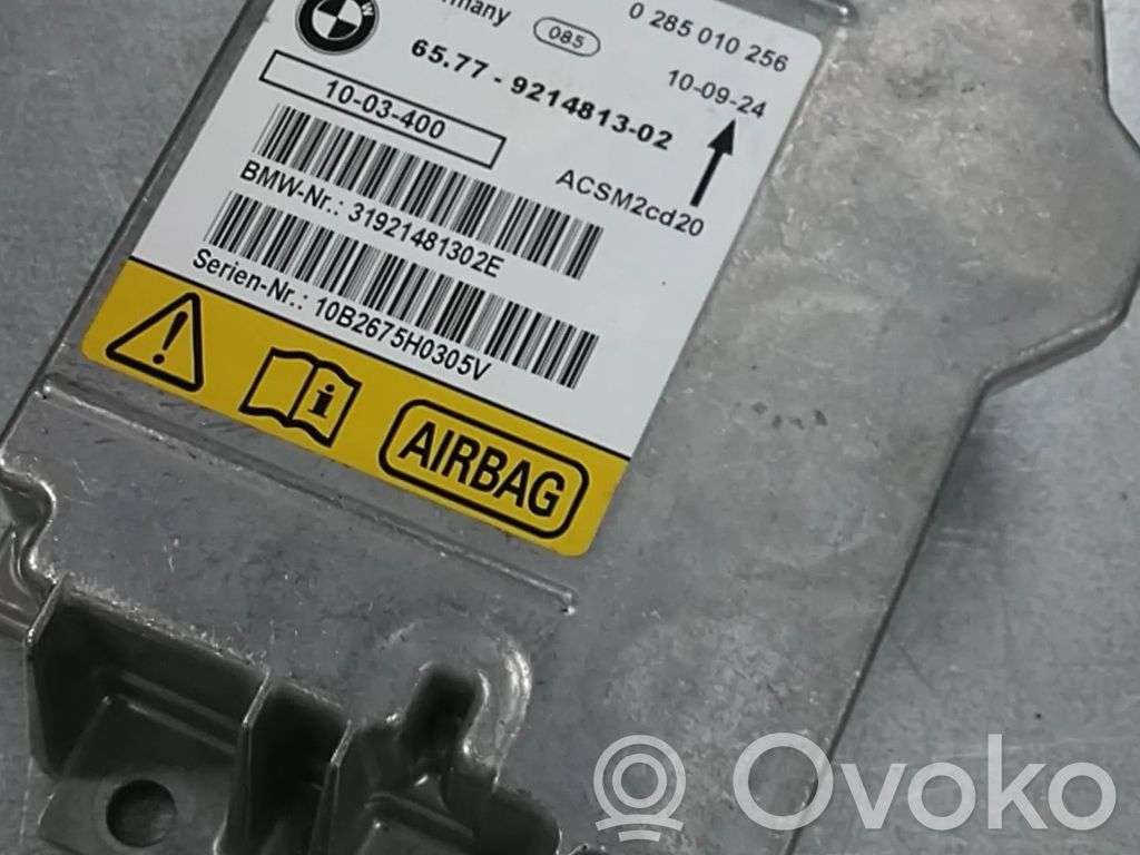 BMW X6 E71 Centralina/modulo airbag 
