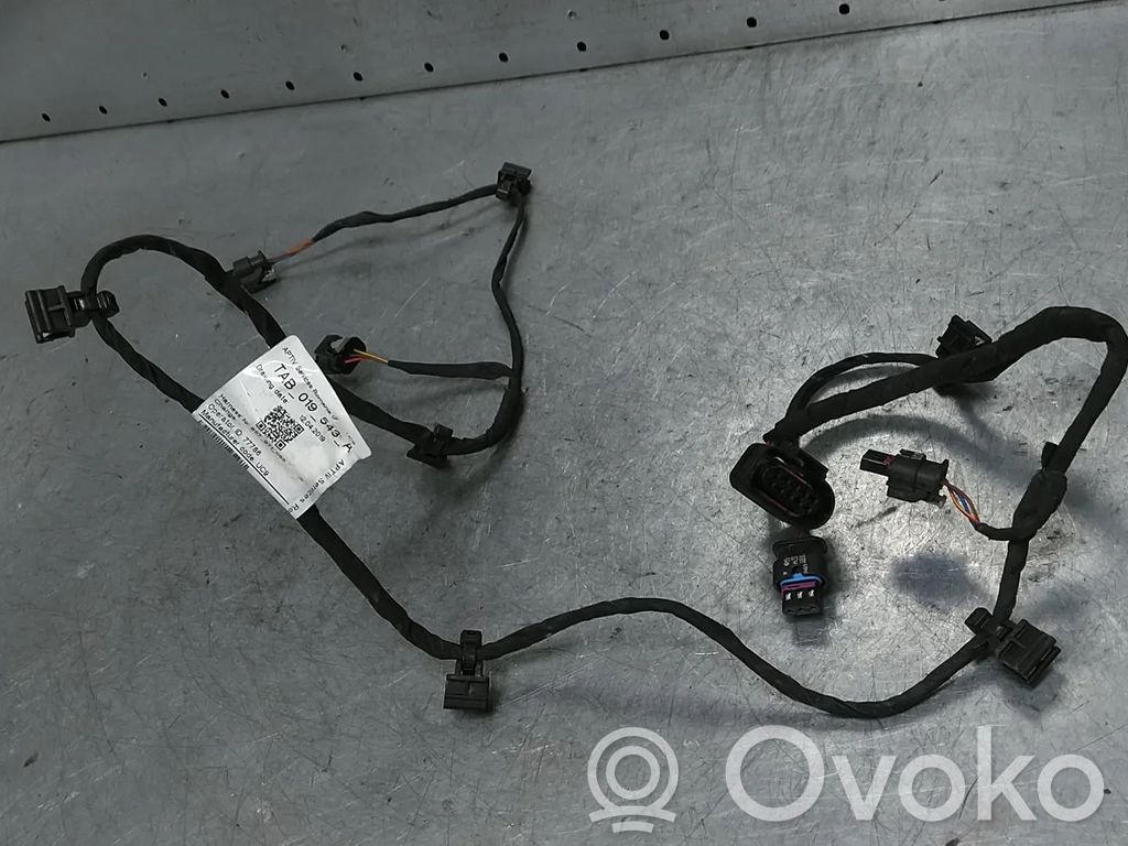 Skoda Scala Cableado del sensor de aparcamiento (PDC) 