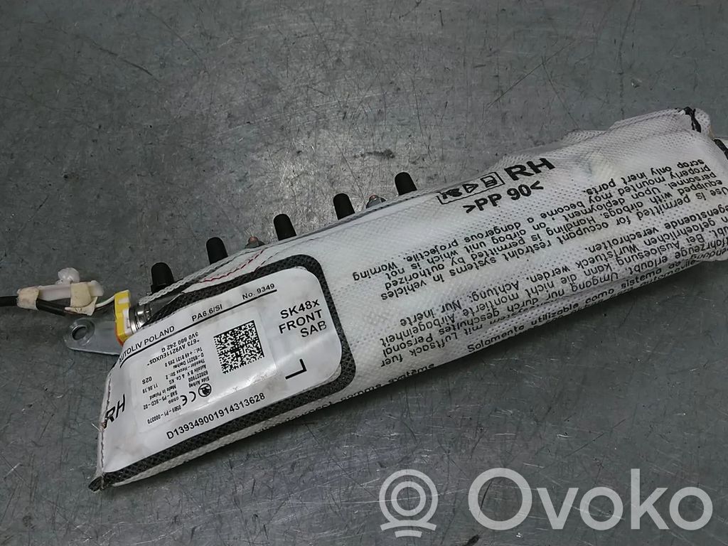 Skoda Superb B8 (3V) Poduszka powietrzna Airbag fotela 
