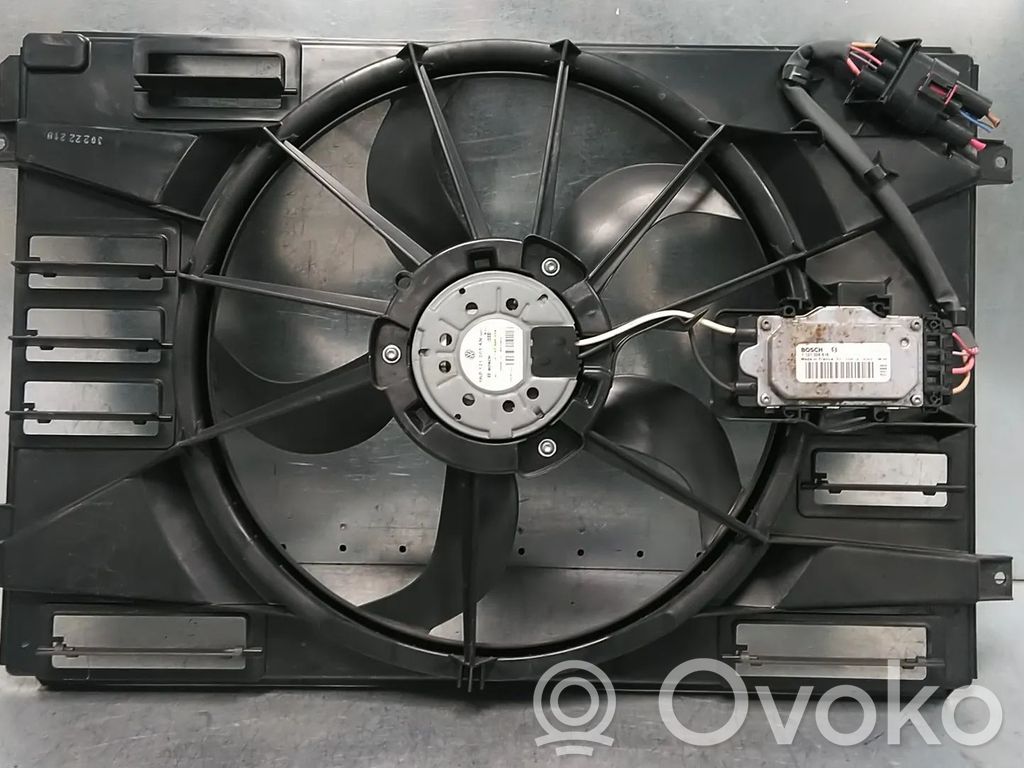 Volkswagen Golf VI Convogliatore ventilatore raffreddamento del radiatore