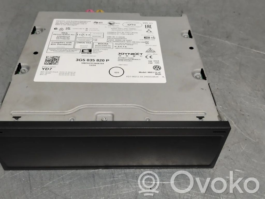 Volkswagen T-Roc Controllo multimediale autoradio 