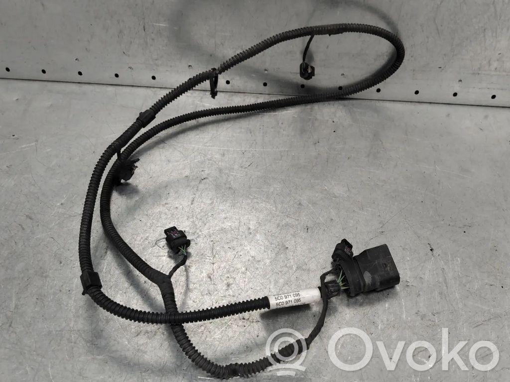 Volkswagen Jetta VI Cableado del sensor de aparcamiento (PDC)