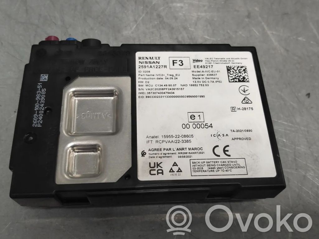 Renault Megane E-Tech Autres unités de commande / modules 
