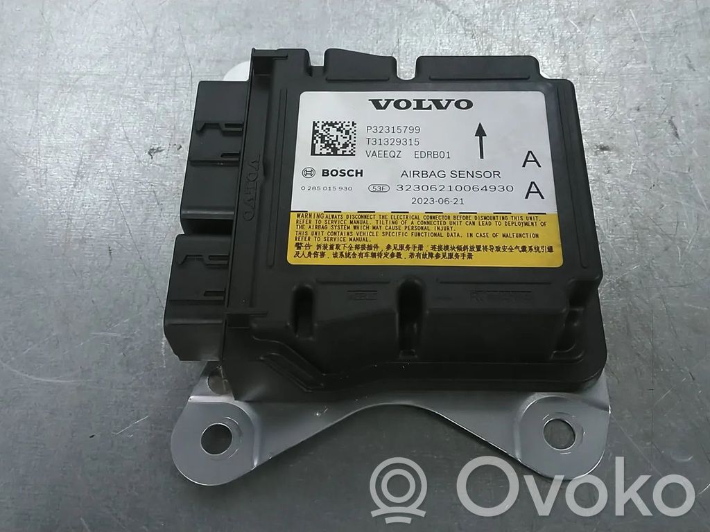 Volvo XC40 Unitate/modul de comandă airbaguri 