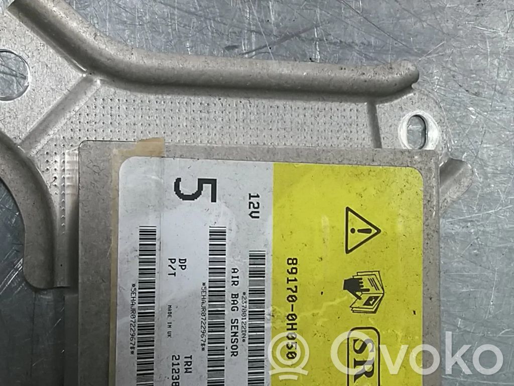 Peugeot 107 Module de contrôle airbag