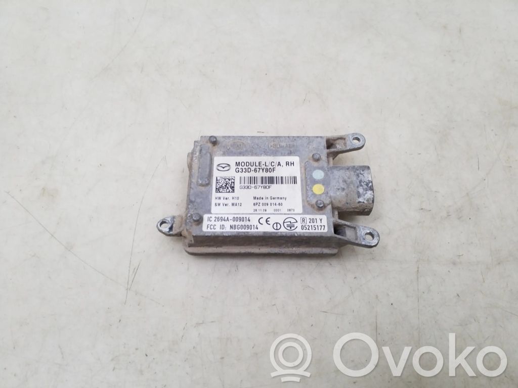 Mazda CX-7 Distronic sensor radar 