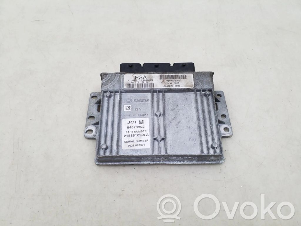 Citroen C3 Engine control unit/module 