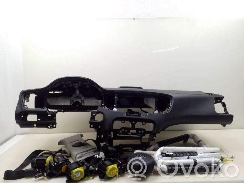Juego de airbag con panel