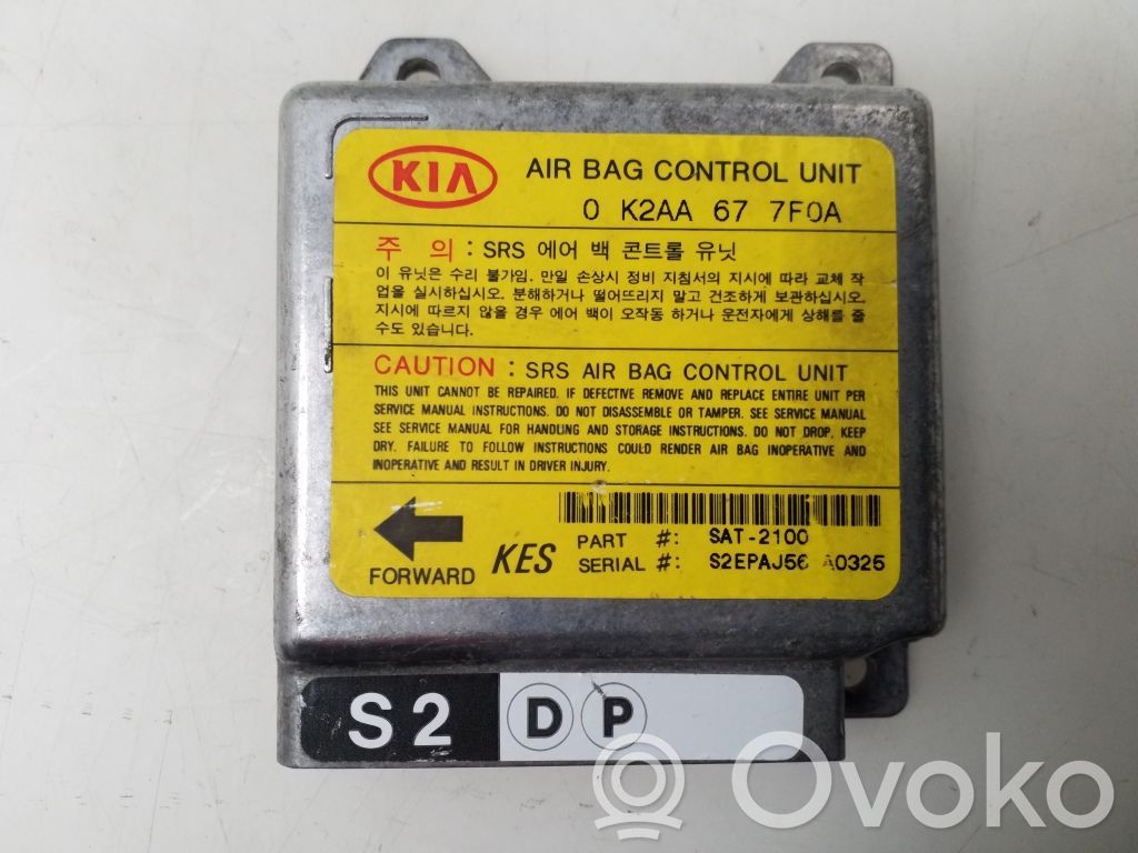 KIA Shuma Airbag control unit/module 