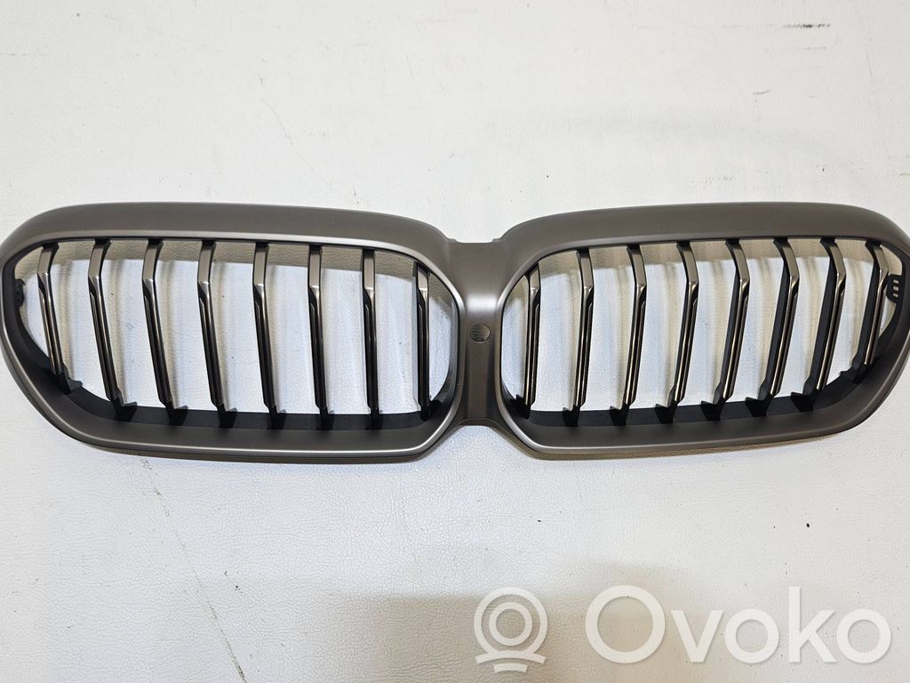 BMW 5 G30 G31 G38 Griglia superiore del radiatore paraurti anteriore 