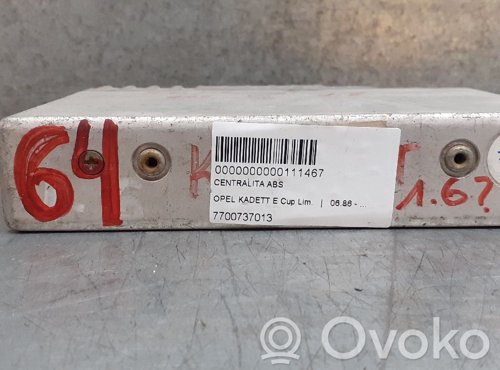 ABS control unit/module   7700737013
