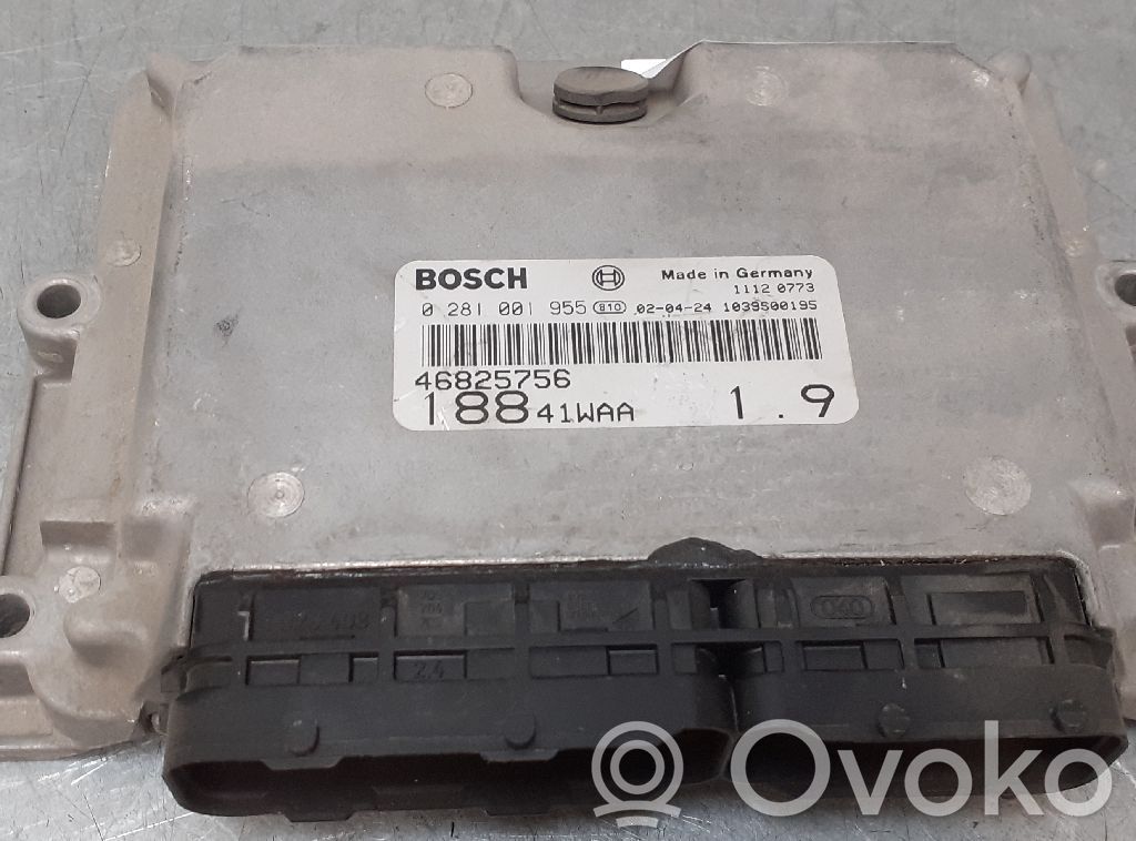 Fiat Punto (188) Unitate/modul de control motor 
