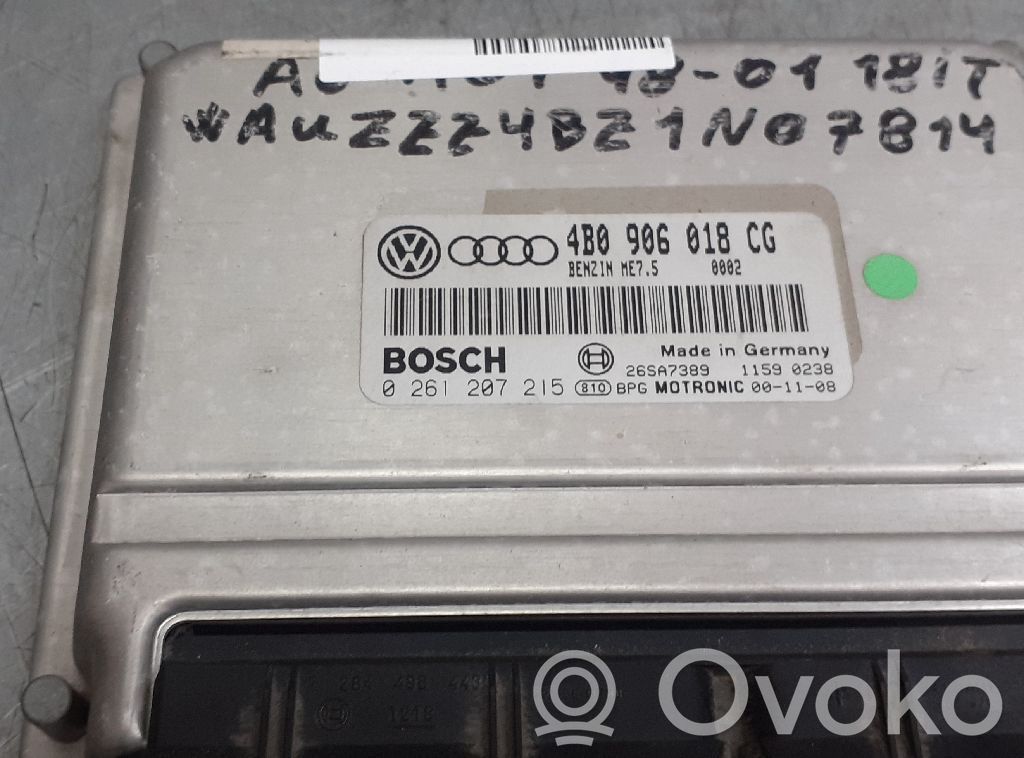 Unidad de control/módulo del motor   4B0906018CG