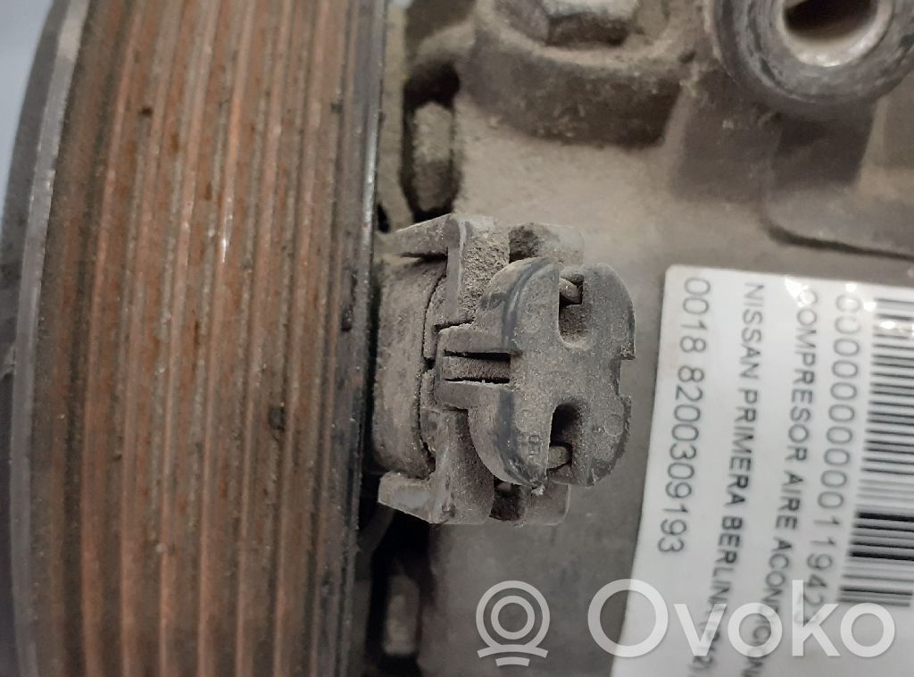 Klimakompressor Pumpe   8200309193