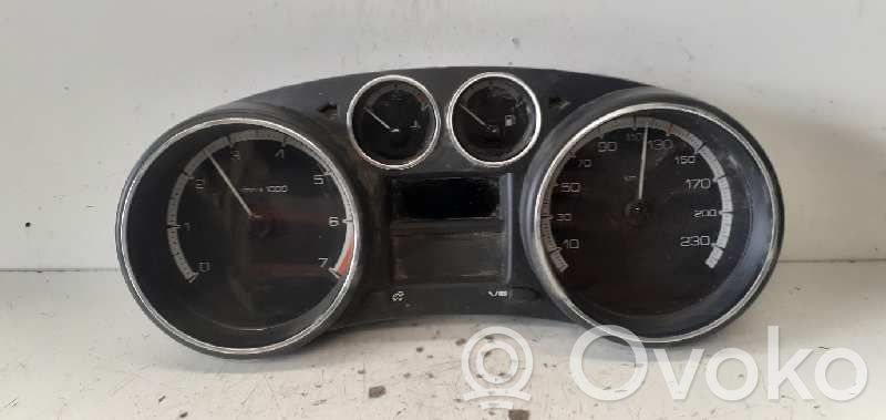 Peugeot 308 Vitezometru (grup de instrumente)