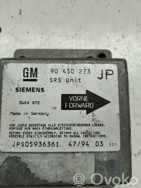 Opel Astra F Unitate/modul de comandă airbaguri 